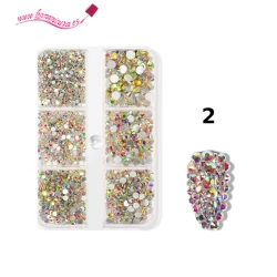 Mini pack diamantes para uñas 3D