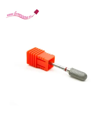 Fresa de uñas carburo de tungsteno cilíndrica Gramaje Suave