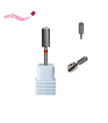 Fresa de uñas cilindrica seguridad grano suave