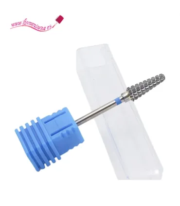 Fresa de uñas conica esmalte semipermanente