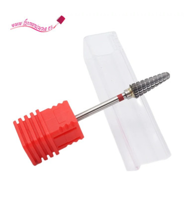 Fresa de uñas conica esmalte semipermanente