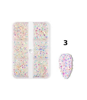 Mini pack diamantes para uñas 3D Nº 3