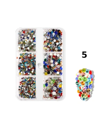 Mini pack diamantes para uñas 3D Nº 5