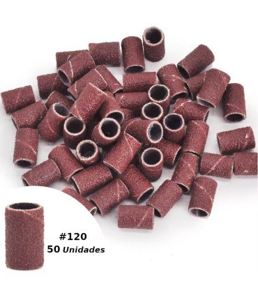 Limas para tornos de uñas 50 Unidades #120