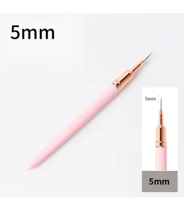 Pinceles liner para uñas Nail Art 5 mm