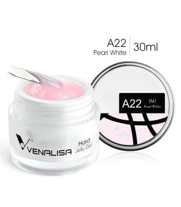 Gel Jelly Hard A22 (Pearl White) Venalisa 30 ml