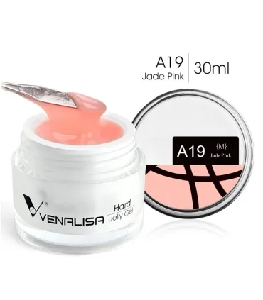 Gel Jelly Hard A19 (Jade Pink) Venalisa 30 ml