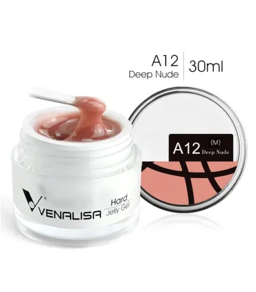 Gel Jelly Hard A12 (Deep Nude) Venalisa 30 ml