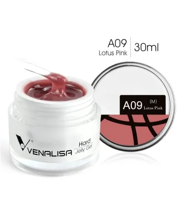 Gel Jelly Hard A09 (Lotus Pink) Venalisa 30 ml