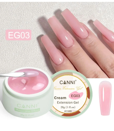 Gel Constructor Cream EG3 CANNI 28g
