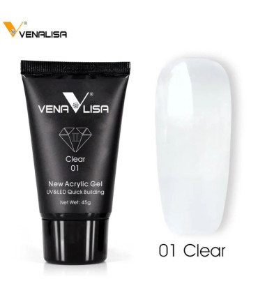 Acrylic Gel 01 Clear 45gr Venalisa