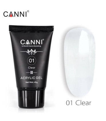 Acrylic Gel 01 Clear 45gr CANNI