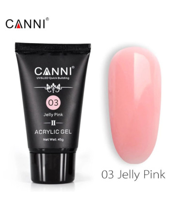 Acrylic Gel 03 White 45gr CANNI