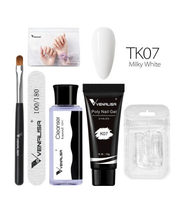 Kit TK07 polygel 15ml Venalisa