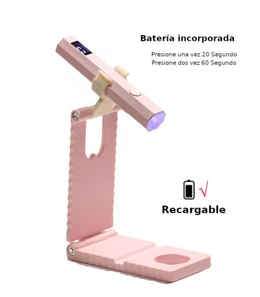 Mini lámpara, linterna para uñas LED 3W