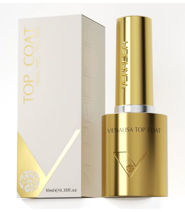 Top Coat Semipermanente Sin Hema, TPO, HPMA 10ml Venalisa