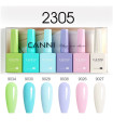 Kit 2305 esmaltes Gel SIN HEMA 9ml CANNI (Set 6 colores)