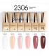 Kit 2306 esmaltes Gel SIN HEMA 9ml CANNI (Set 6 colores)
