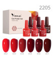 Kit 2205 esmaltes semipermanente SIN HEMA 7,5ml Venalisa (Set 6 colores)