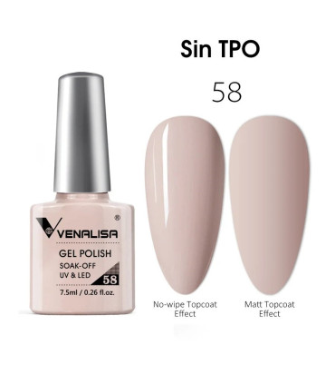 Esmalte 58 semipermanente 7,5ml VIP2 Venalisa
