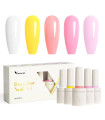 Kit 2507 Esmalte en Gel SIN HEMA, TPO, HPMA 10ml Venalisa (Set 6 colores)