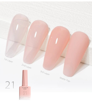 Gel constructor rápido X21 libre de HEMA y TPO 9ml CANNI