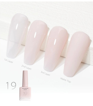 Gel constructor rápido X19 libre de HEMA y TPO 9ml CANNI