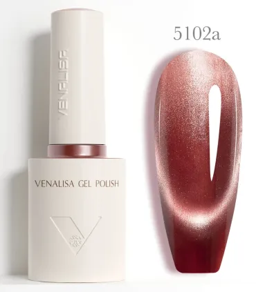 Esmalte 5102 semipermanentes SIN HEMA - TPO - HPMA V5 10ml Venalisa