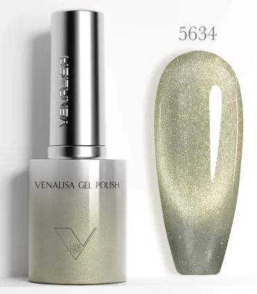 Esmalte 5634 semipermanentes SIN HEMA - TPO - HPMA Cat Eye 10ml Venalisa