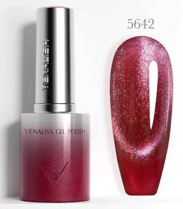 Esmalte 5642 semipermanentes SIN HEMA - TPO - HPMA Cat Eye 10ml Venalisa