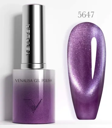 Esmalte 5647 semipermanentes SIN HEMA - TPO - HPMA Cat Eye 10ml Venalisa