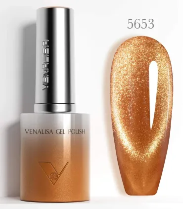 Esmalte 5653 semipermanentes SIN HEMA - TPO - HPMA Cat Eye 10ml Venalisa