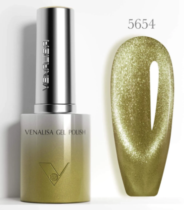 Esmalte 5654 semipermanentes SIN HEMA - TPO - HPMA Cat Eye 10ml Venalisa