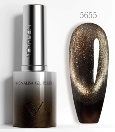 Esmalte 5655 semipermanentes SIN HEMA - TPO - HPMA Cat Eye 10ml Venalisa