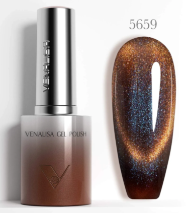 Esmalte 5659 semipermanentes SIN HEMA - TPO - HPMA Cat Eye 10ml Venalisa