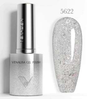 Esmalte 5622 semipermanentes SIN HEMA - TPO - HPMA Glitter 10ml Venalisa