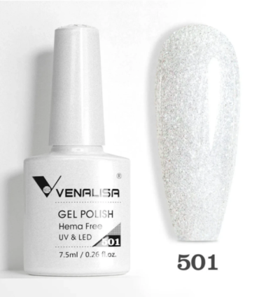 Esmalte 501 semipermanentes SIN HEMA - TPO - HPMA VIP5 7.5ml Venalisa