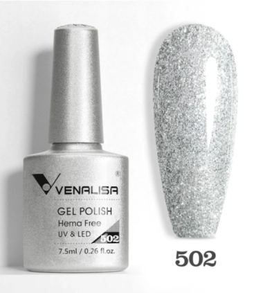 Esmalte 502 semipermanentes SIN HEMA - TPO - HPMA VIP5 7.5ml Venalisa