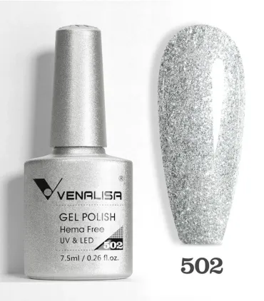 Esmalte 502 semipermanentes SIN HEMA - TPO - HPMA VIP5 7.5ml Venalisa