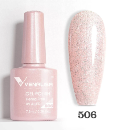 Esmalte 506 semipermanentes SIN HEMA - TPO - HPMA VIP5 7.5ml Venalisa