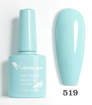Esmalte 519 semipermanentes SIN HEMA - TPO - HPMA VIP5 7.5ml Venalisa