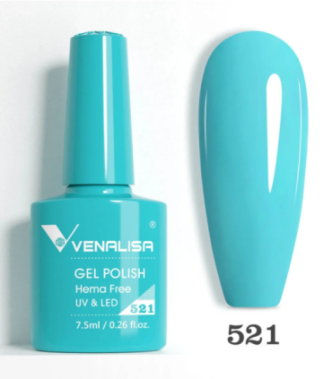Esmalte 521 semipermanentes SIN HEMA - TPO - HPMA VIP5 7.5ml Venalisa