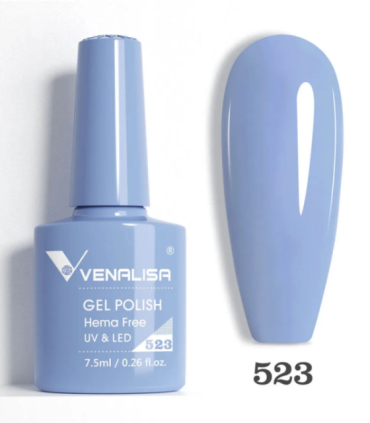 Esmalte 523 semipermanentes SIN HEMA - TPO - HPMA VIP5 7.5ml Venalisa