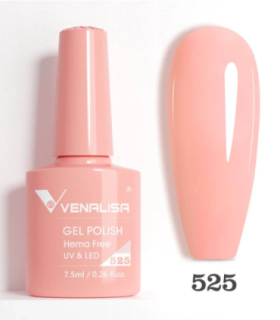 Esmalte 525 semipermanentes SIN HEMA - TPO - HPMA VIP5 7.5ml Venalisa