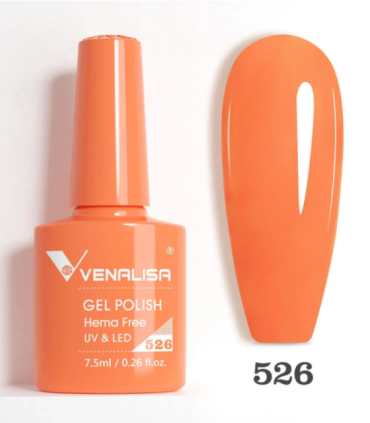 Esmalte 526 semipermanentes SIN HEMA - TPO - HPMA VIP5 7.5ml Venalisa