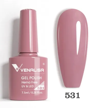 Esmalte 531 semipermanentes SIN HEMA - TPO - HPMA VIP5 7.5ml Venalisa