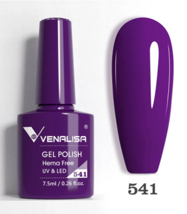 Esmalte 541 semipermanentes SIN HEMA - TPO - HPMA VIP5 7.5ml Venalisa