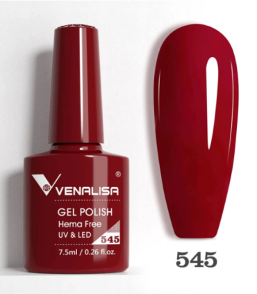 Esmalte 545 semipermanentes SIN HEMA - TPO - HPMA VIP5 7.5ml Venalisa