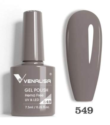 Esmalte 549 semipermanentes SIN HEMA - TPO - HPMA VIP5 7.5ml Venalisa
