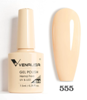 Esmalte 555 semipermanentes SIN HEMA - TPO - HPMA VIP5 7.5ml Venalisa
